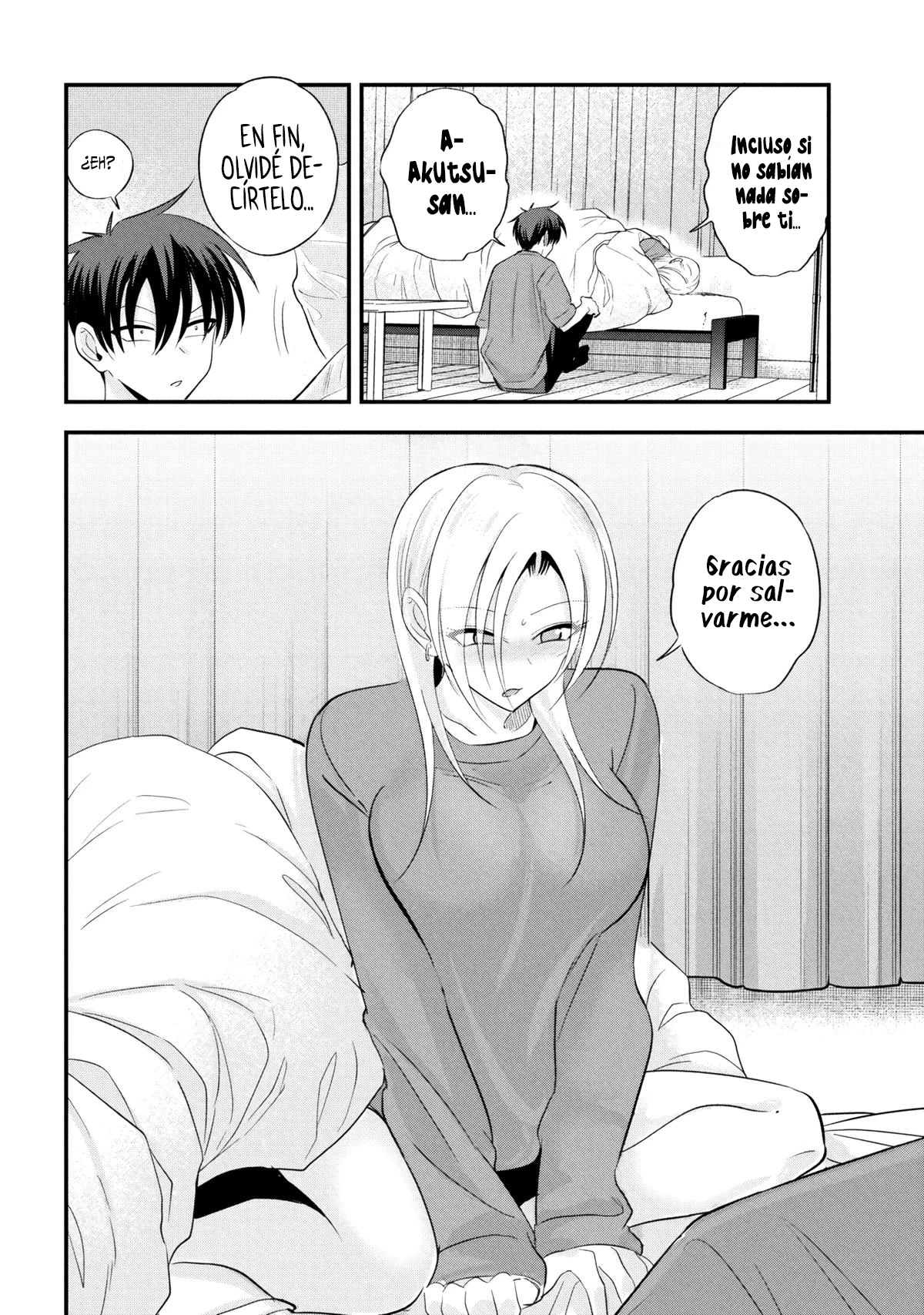 Kaette kudasai! Akutsu-san capítulo 200 página 7