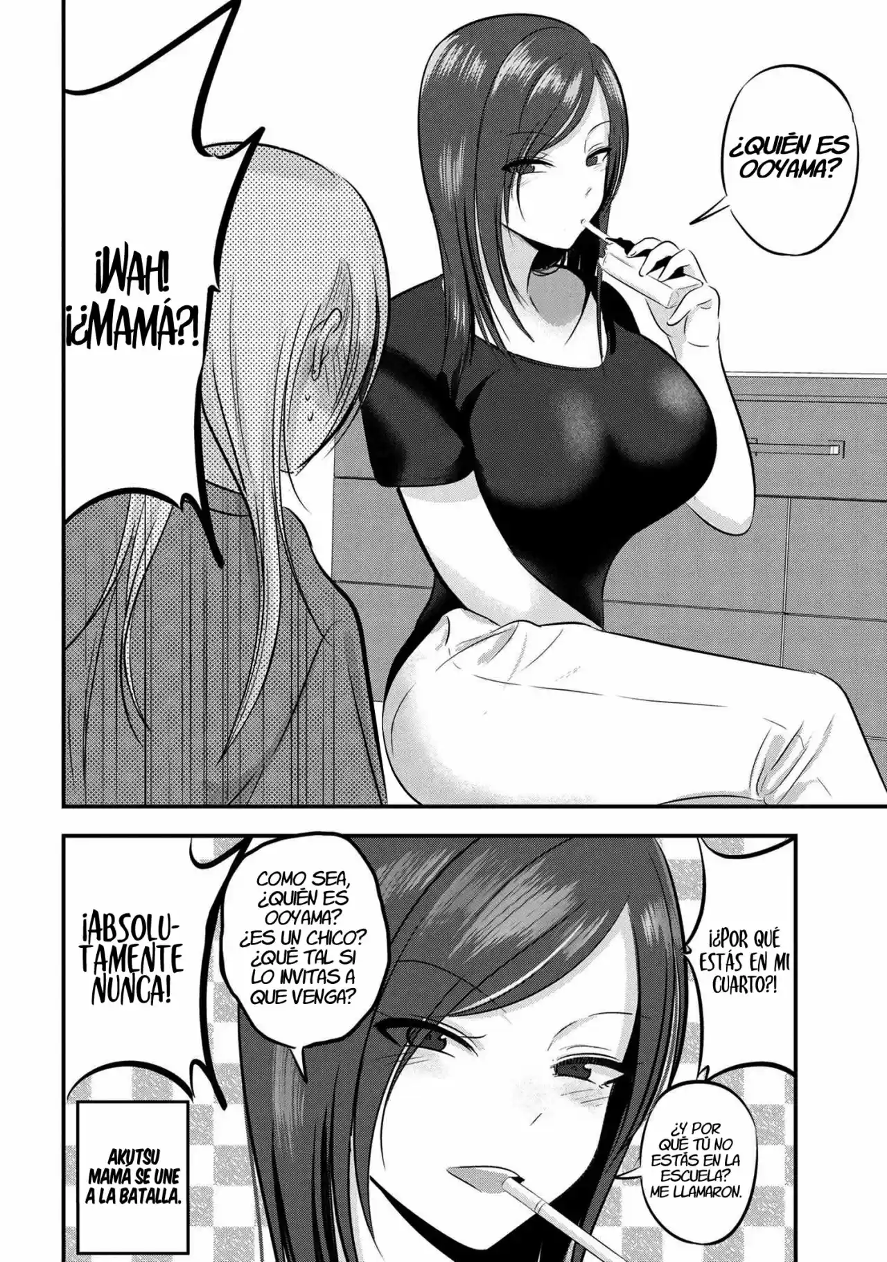 Kaette kudasai! Akutsu-san capítulo 94.50 página 4