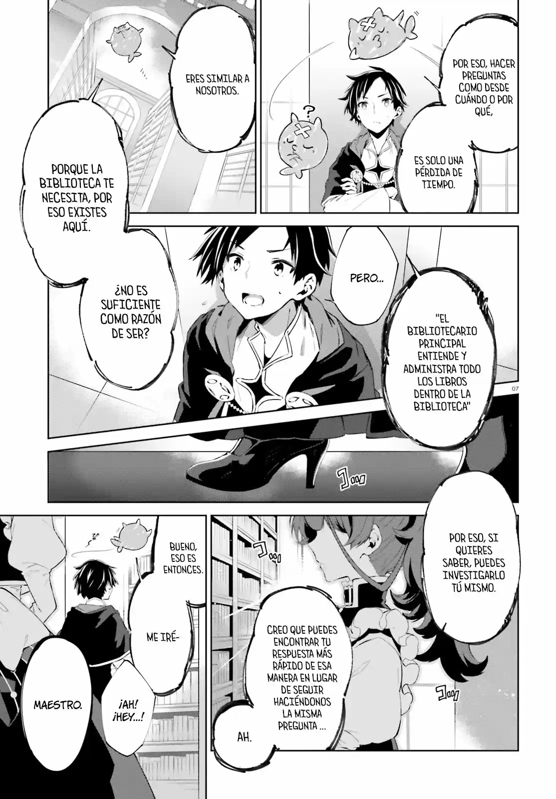 Kagami No Mukou No Saihate Toshokan: Kou No Yuusha To Itsuwari No Maou - Capítulo 1 - Página 7 - LectorTMOo