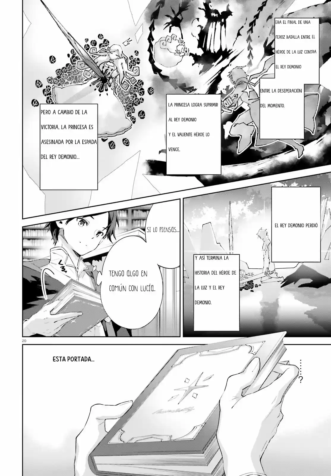 Kagami No Mukou No Saihate Toshokan: Kou No Yuusha To Itsuwari No Maou - Capítulo 10 - Página 20 - LectorTMOo