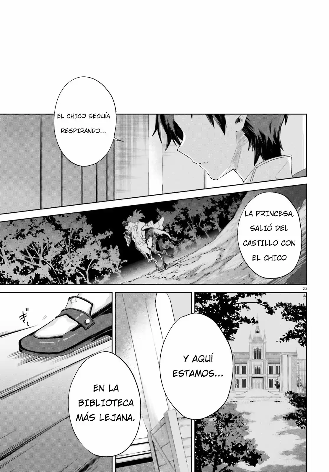 Kagami No Mukou No Saihate Toshokan: Kou No Yuusha To Itsuwari No Maou - Capítulo 11 - Página 23 - LectorTMOo