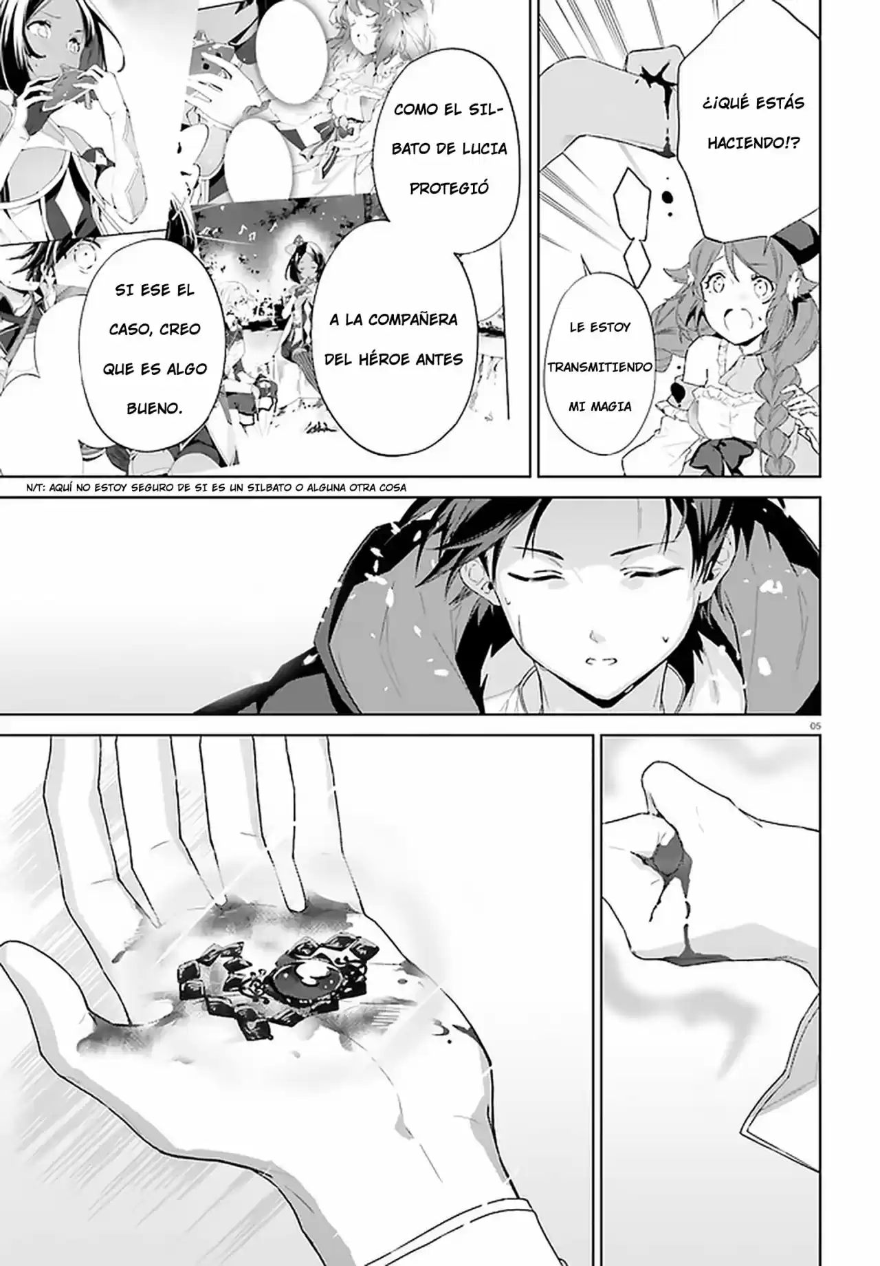 Kagami No Mukou No Saihate Toshokan: Kou No Yuusha To Itsuwari No Maou - Capítulo 14 - Página 6 - LectorTMOo