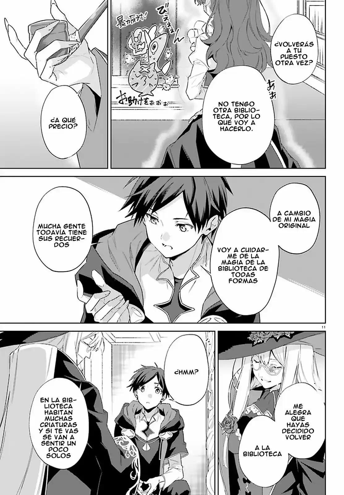 Kagami No Mukou No Saihate Toshokan: Kou No Yuusha To Itsuwari No Maou - Capítulo 15 - Página 12 - LectorTMOo