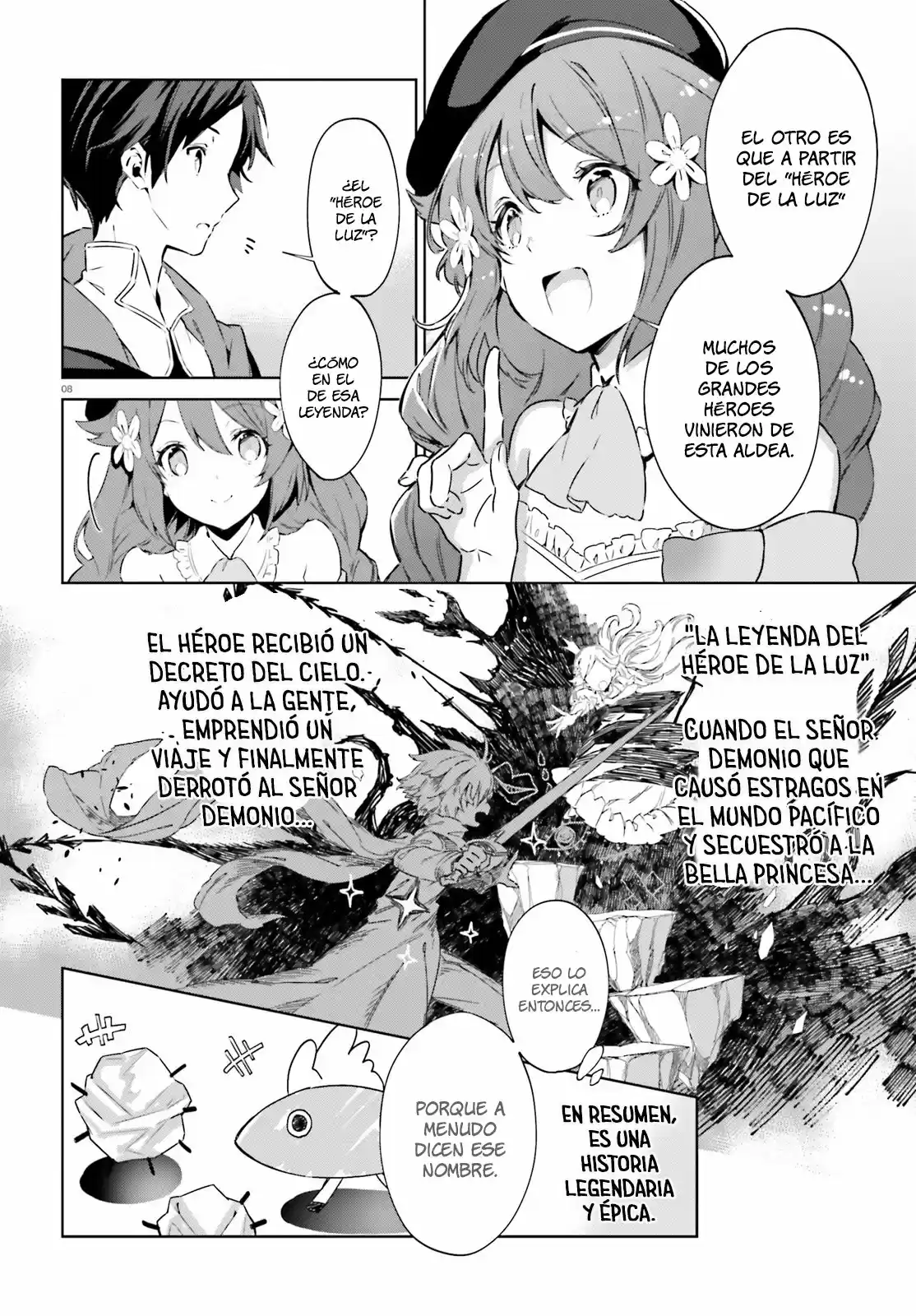 Kagami No Mukou No Saihate Toshokan: Kou No Yuusha To Itsuwari No Maou - Capítulo 2 - Página 9 - LectorTMOo