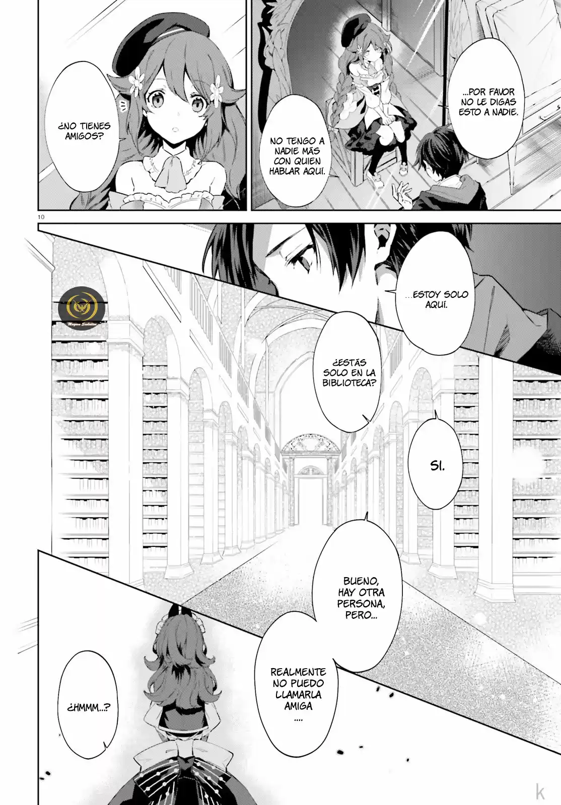Kagami No Mukou No Saihate Toshokan: Kou No Yuusha To Itsuwari No Maou - Capítulo 2 - Página 11 - LectorTMOo