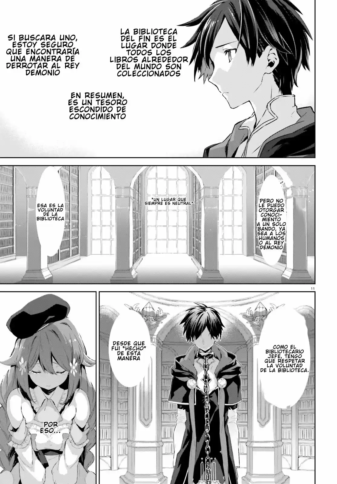 Kagami No Mukou No Saihate Toshokan: Kou No Yuusha To Itsuwari No Maou - Capítulo 3 - Página 12 - LectorTMOo