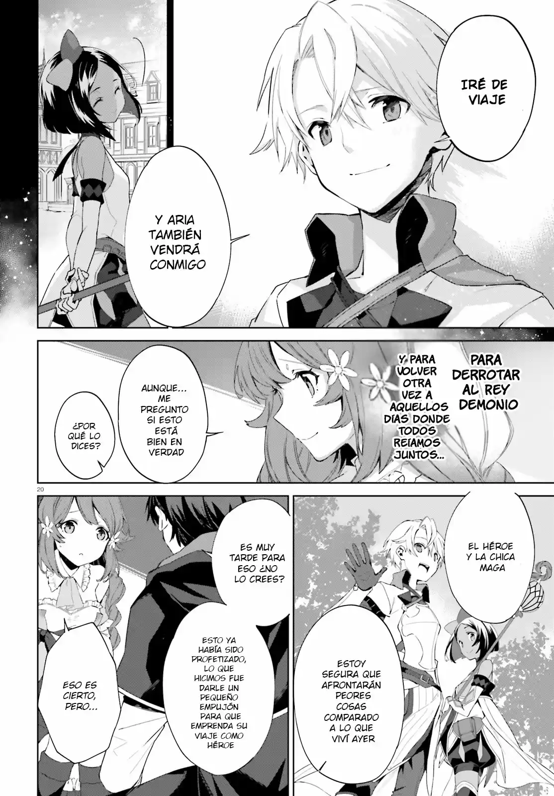 Kagami No Mukou No Saihate Toshokan: Kou No Yuusha To Itsuwari No Maou - Capítulo 4 - Página 21 - LectorTMOo