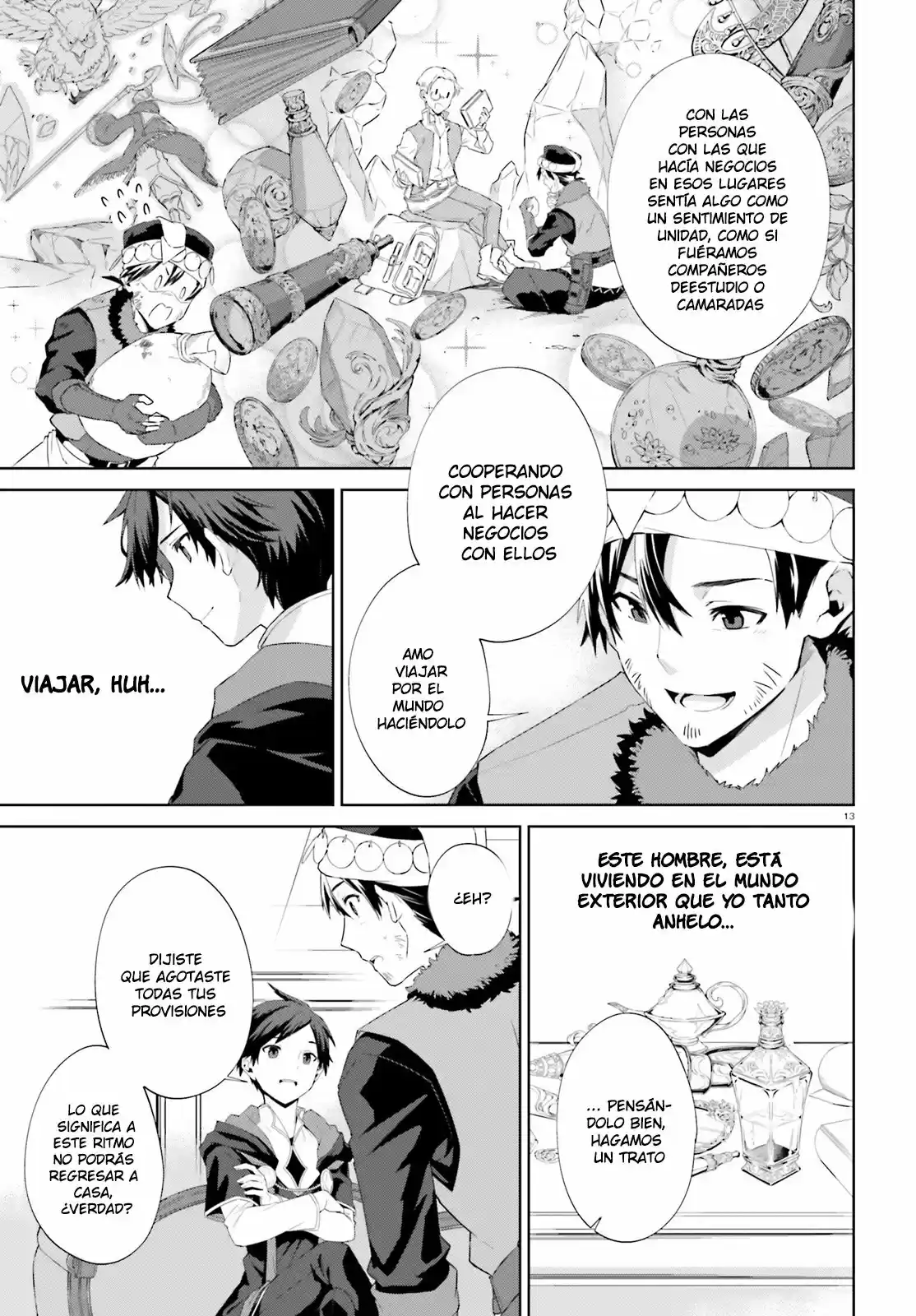 Kagami No Mukou No Saihate Toshokan: Kou No Yuusha To Itsuwari No Maou - Capítulo 5 - Página 14 - LectorTMOo