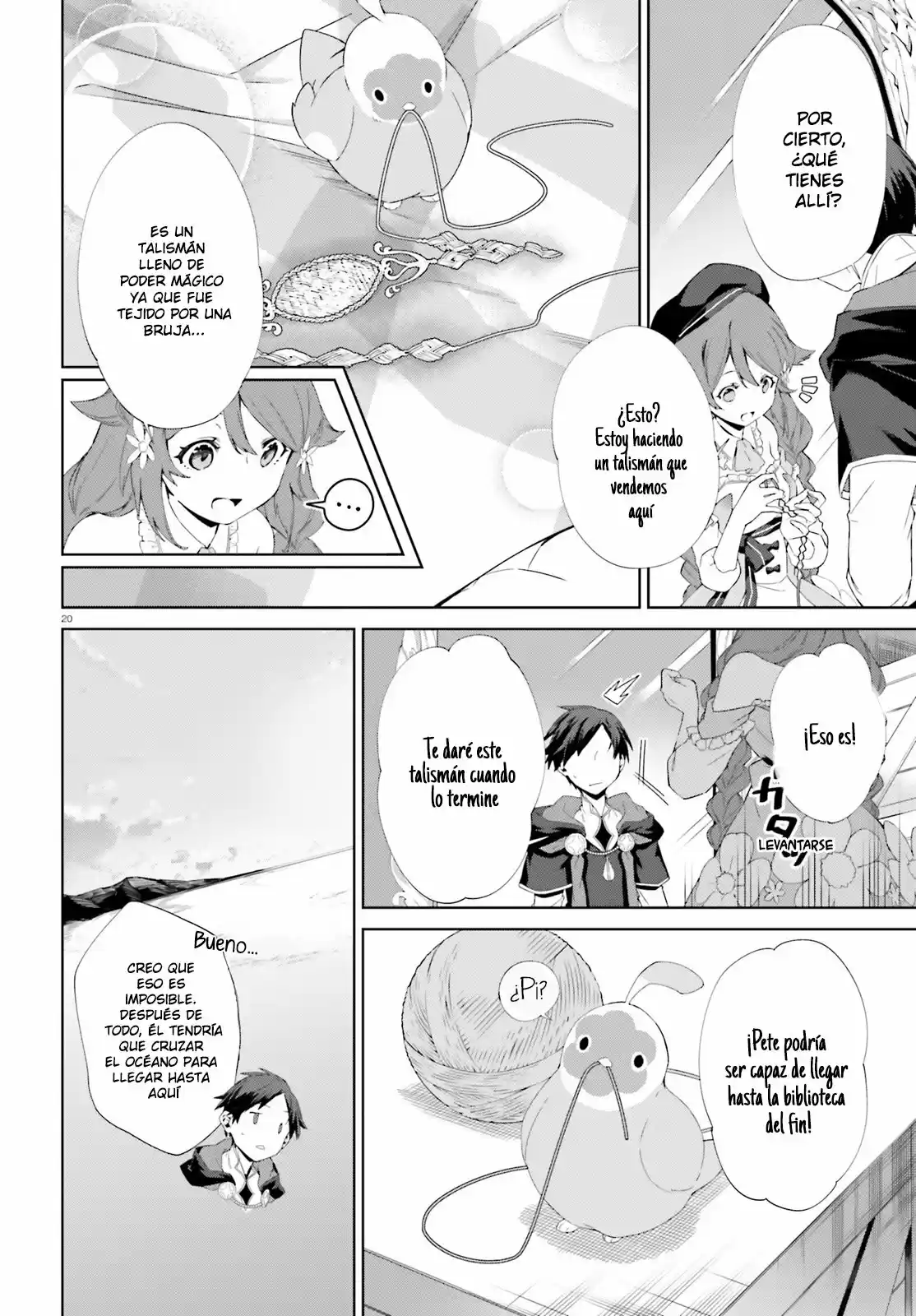 Kagami No Mukou No Saihate Toshokan: Kou No Yuusha To Itsuwari No Maou - Capítulo 5 - Página 21 - LectorTMOo