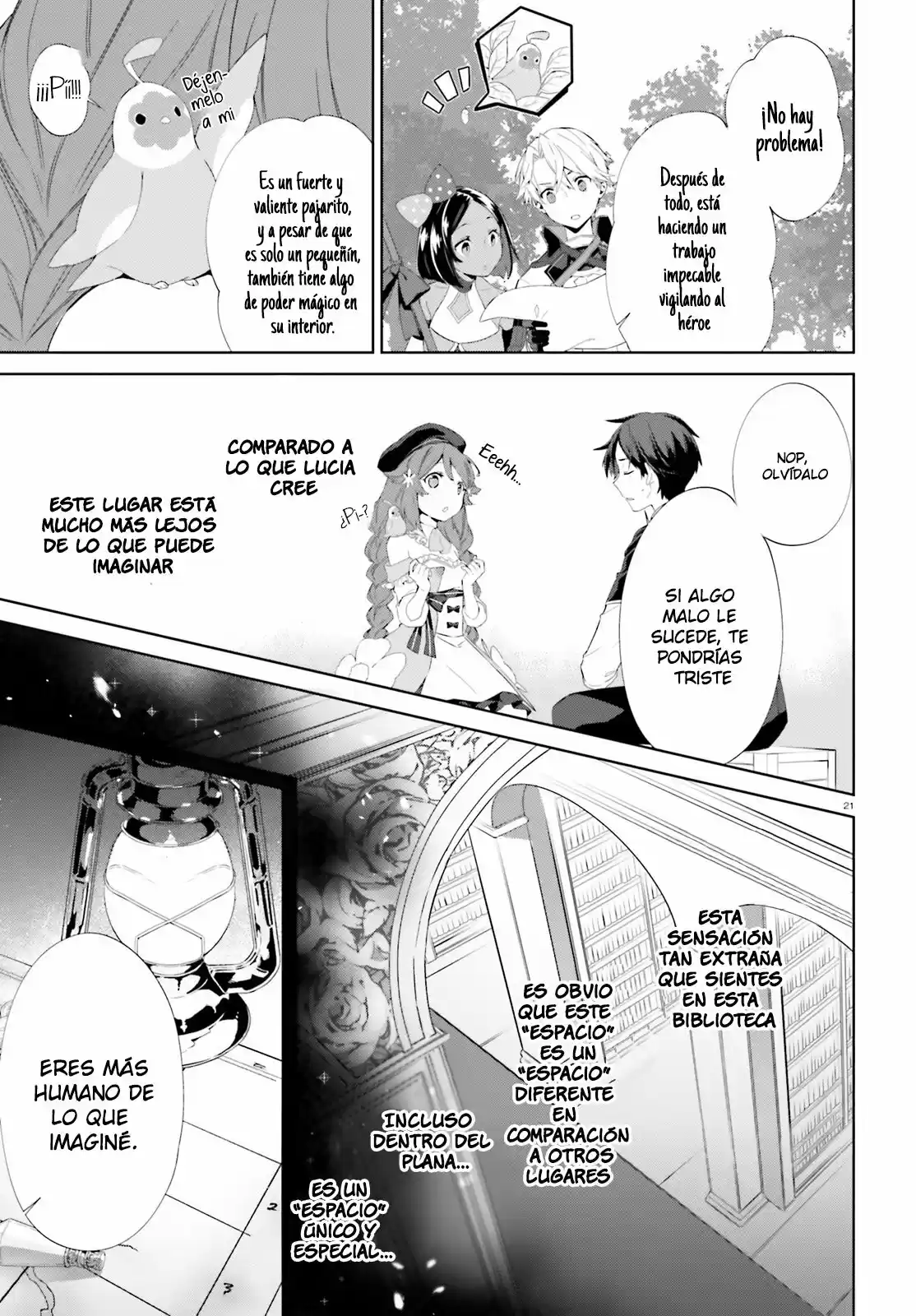Kagami No Mukou No Saihate Toshokan: Kou No Yuusha To Itsuwari No Maou - Capítulo 5 - Página 22 - LectorTMOo