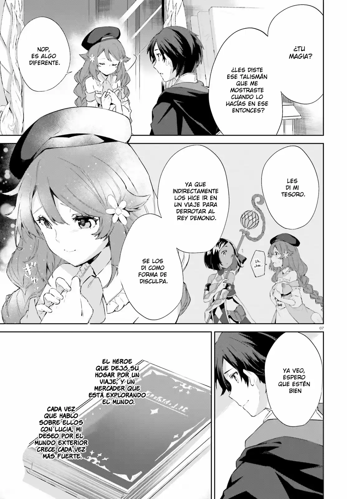 Kagami No Mukou No Saihate Toshokan: Kou No Yuusha To Itsuwari No Maou - Capítulo 6 - Página 8 - LectorTMOo