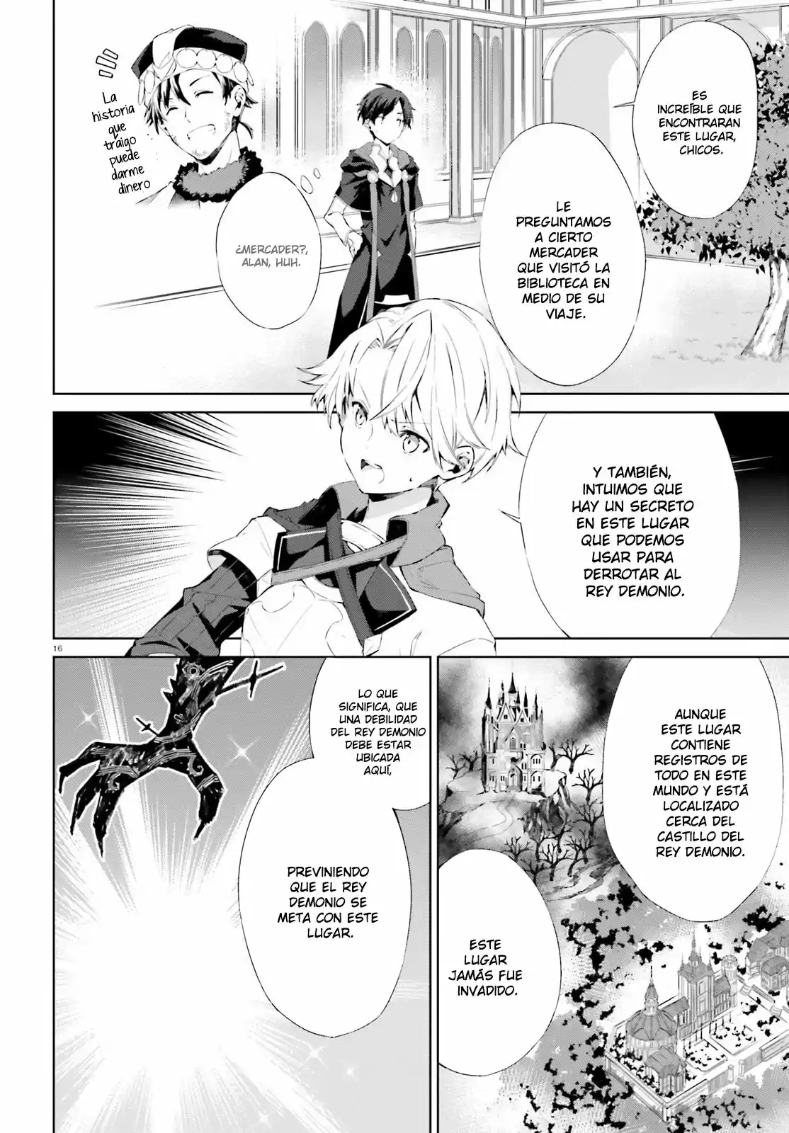 Kagami No Mukou No Saihate Toshokan: Kou No Yuusha To Itsuwari No Maou - Capítulo 6 - Página 16 - LectorTMOo