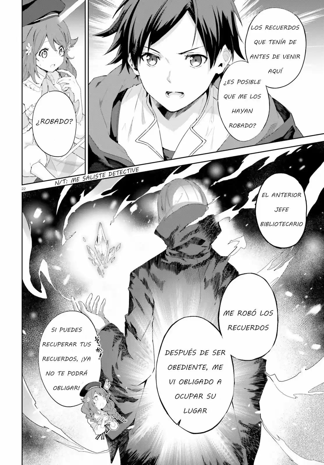 Kagami No Mukou No Saihate Toshokan: Kou No Yuusha To Itsuwari No Maou - Capítulo 9 - Página 22 - LectorTMOo