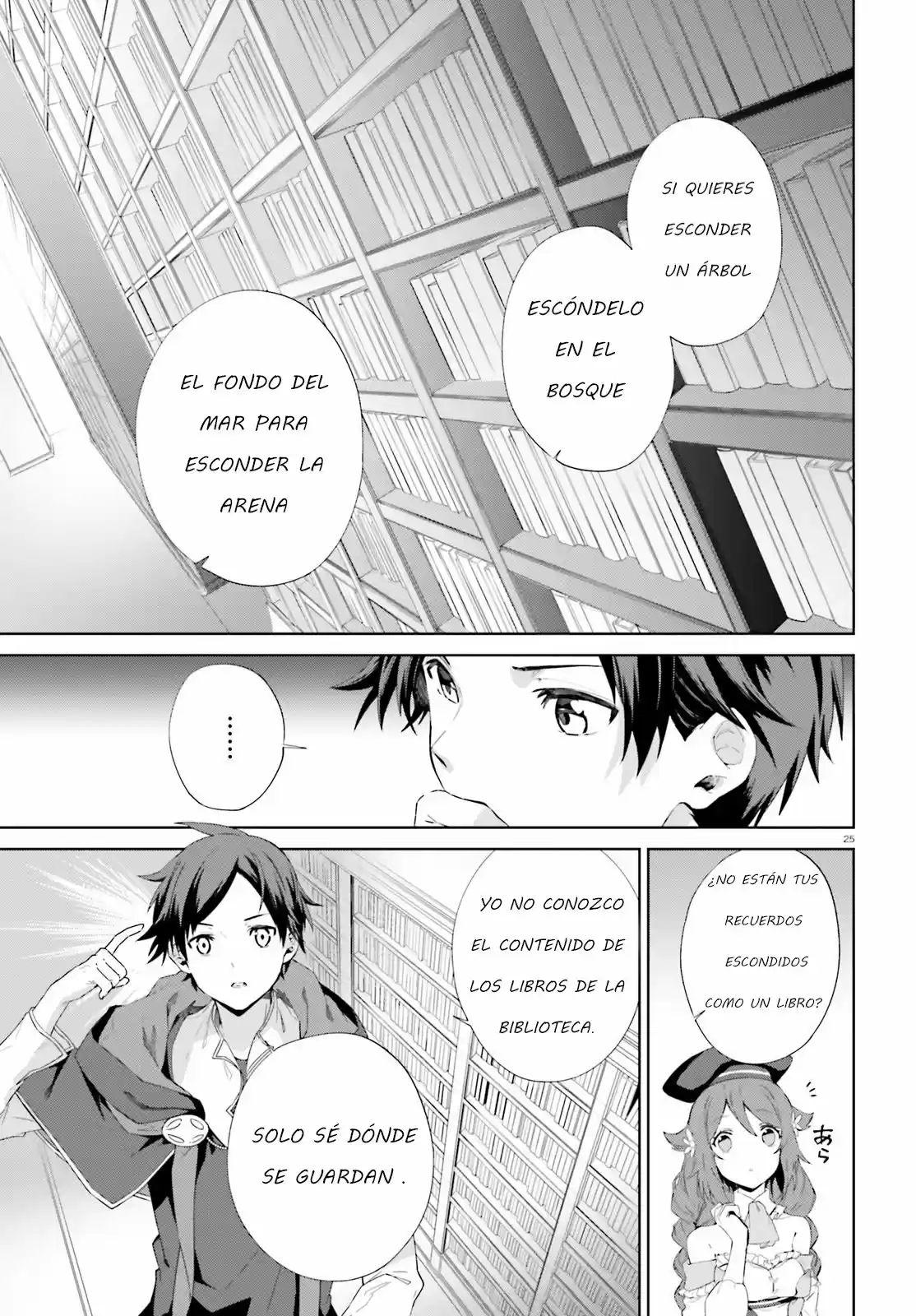 Kagami No Mukou No Saihate Toshokan: Kou No Yuusha To Itsuwari No Maou - Capítulo 9 - Página 25 - LectorTMOo
