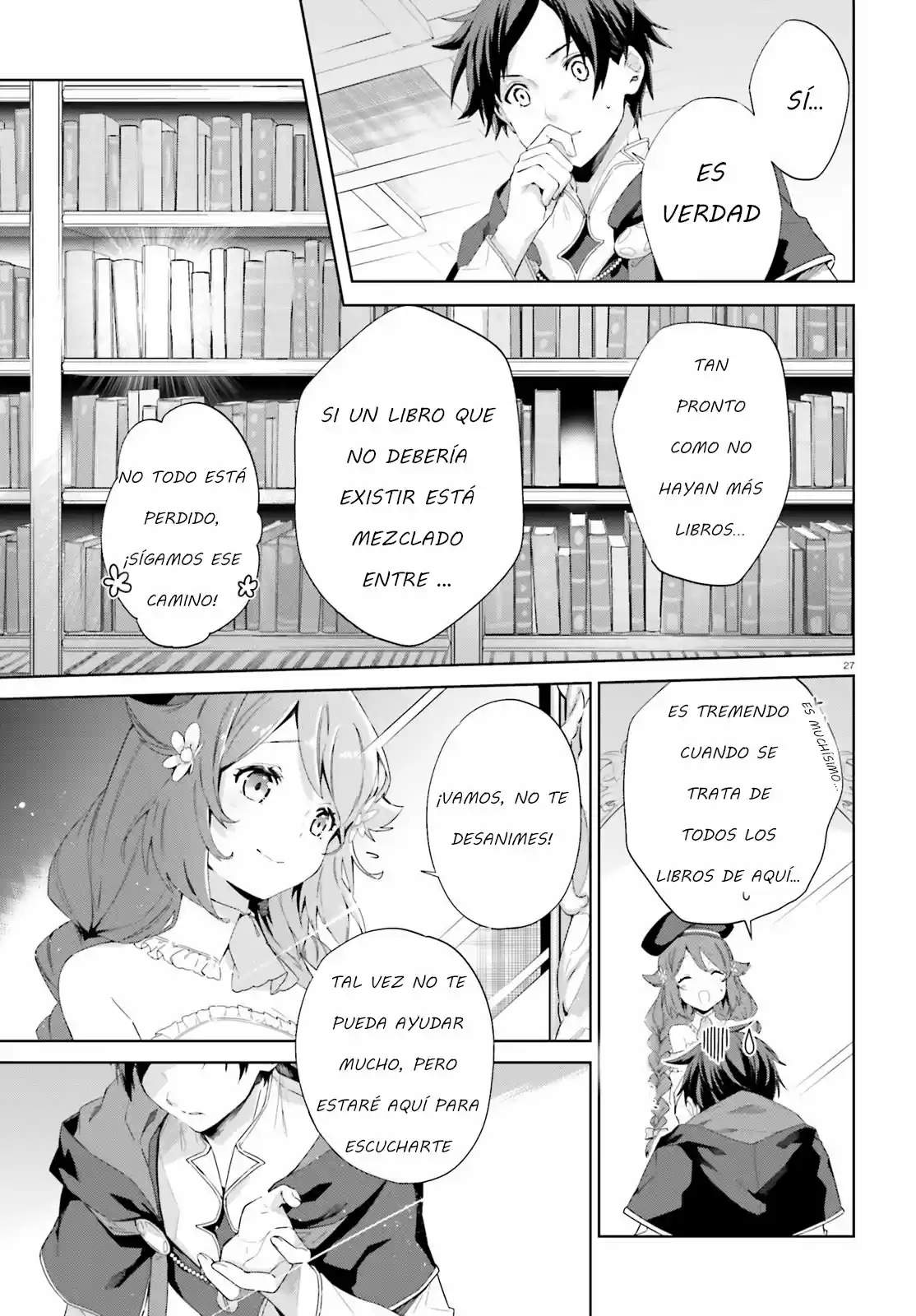 Kagami No Mukou No Saihate Toshokan: Kou No Yuusha To Itsuwari No Maou - Capítulo 9 - Página 27 - LectorTMOo