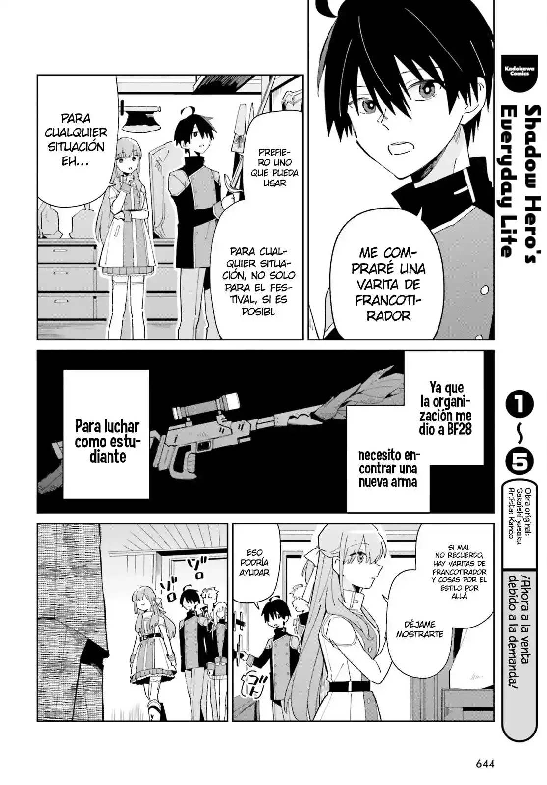 Kage No Eiyuu No Nichijou-tan - Capítulo 28 - Página 5 - LectorTMOo