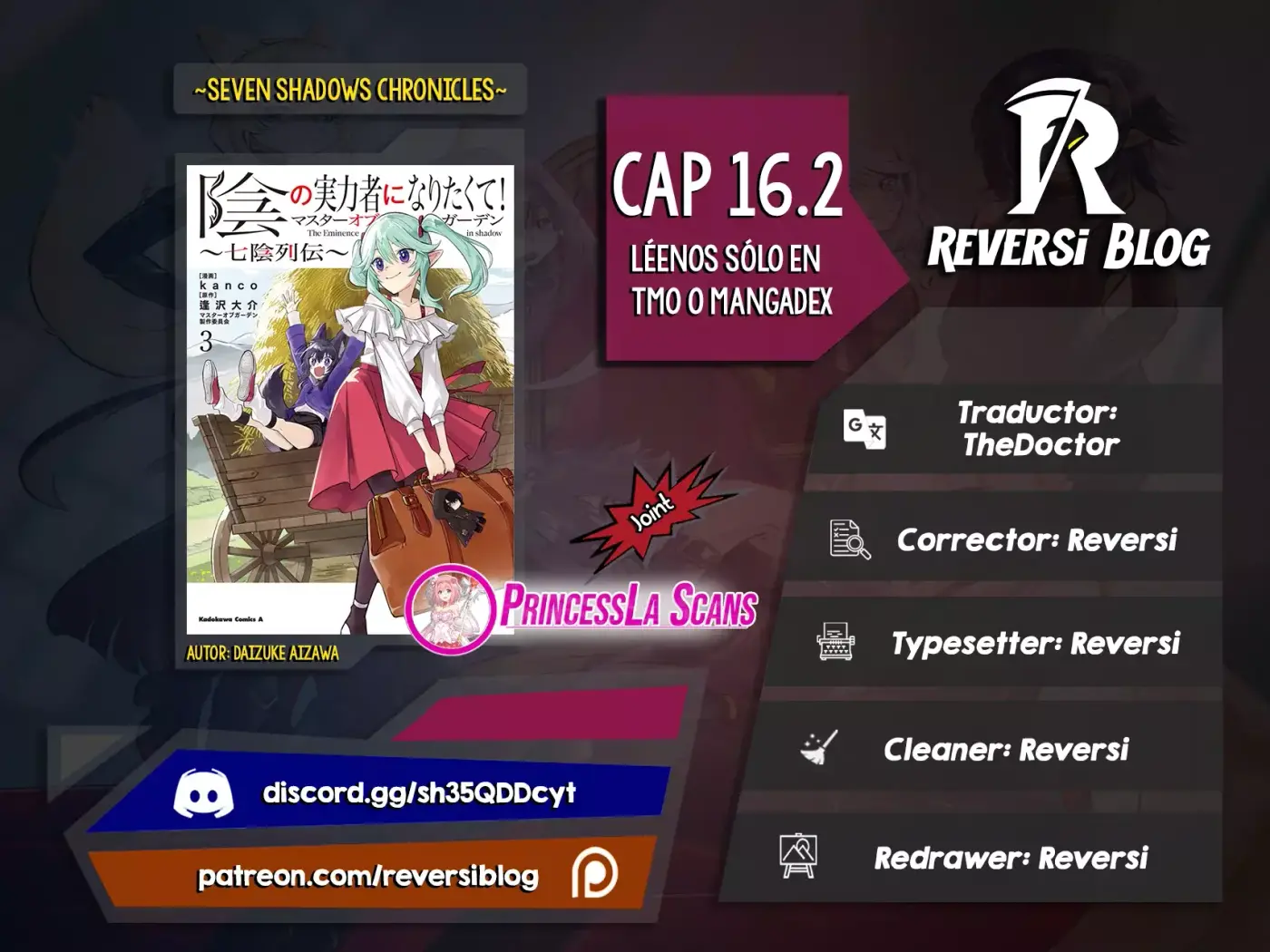 Kage No Jitsuryokusha Ni Naritakute! Shadow Gaiden - Capítulo 16.2 - Página 1 - LectorTMOo