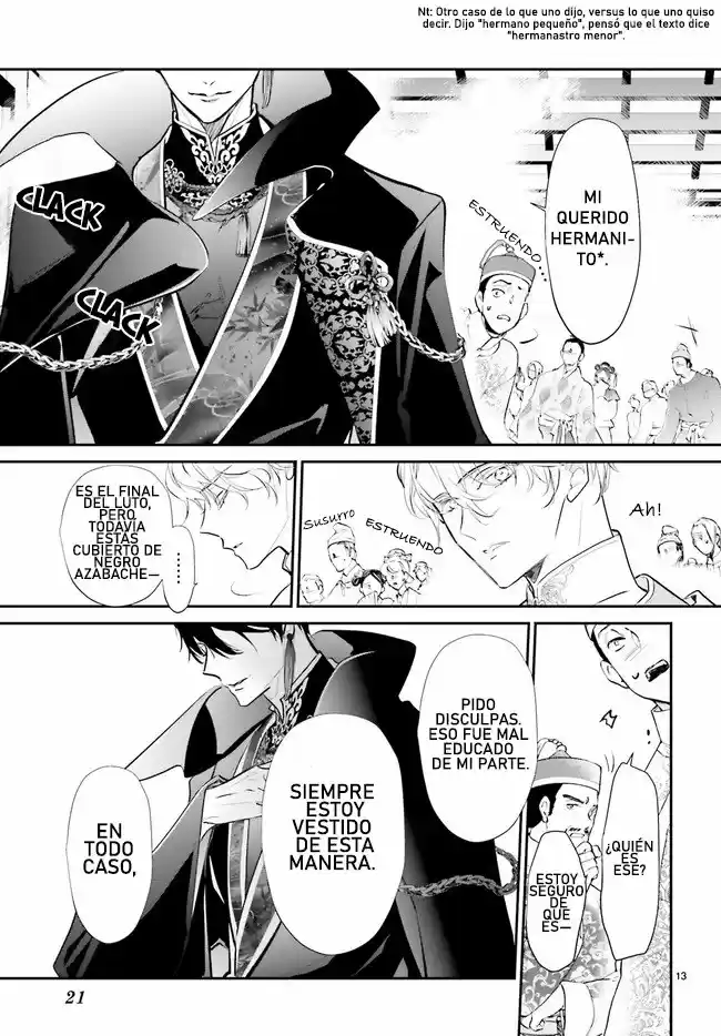 Kagetoki-sama No Kurenai Koukyuu - Capítulo 1.1 - Página 17 - LectorTMOo