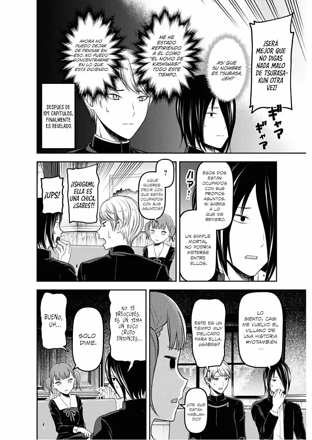 Kaguya-sama Wa Kokurasetai: Tensai-tachi No Ren'ai Zunōsen - Capítulo 109 - Página 9 - LectorTMOo