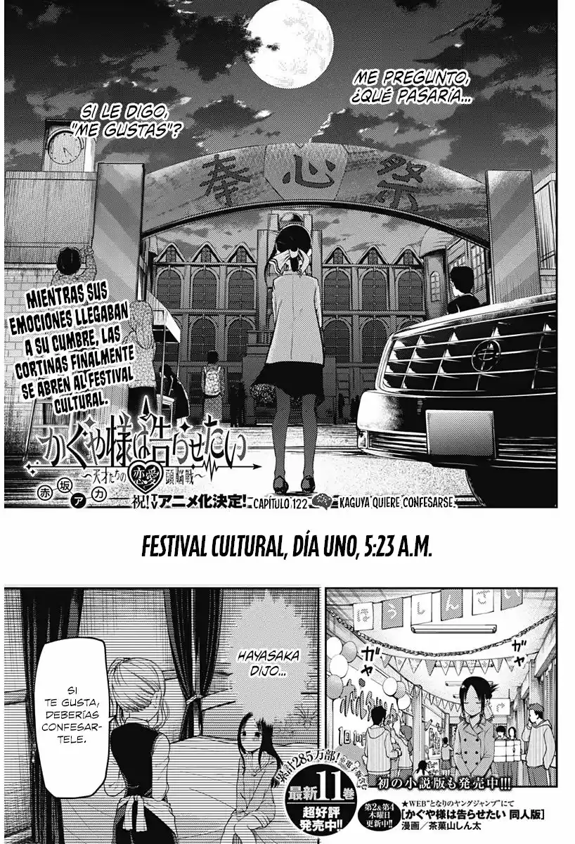 Kaguya-sama Wa Kokurasetai: Tensai-tachi No Ren'ai Zunōsen - Capítulo 122 - Página 4 - LectorTMOo