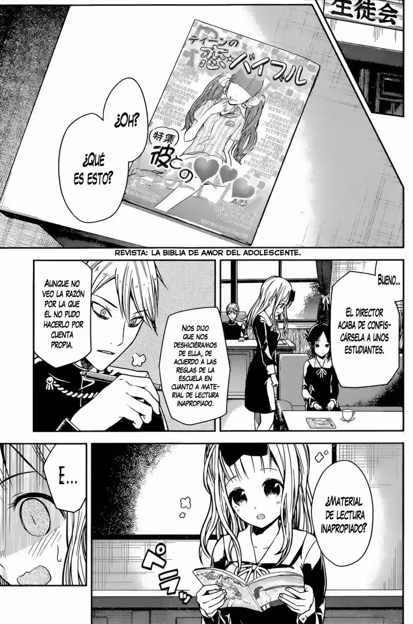Kaguya-sama Wa Kokurasetai: Tensai-tachi No Ren'ai Zunōsen - Capítulo 14 - Página 5 - LectorTMOo