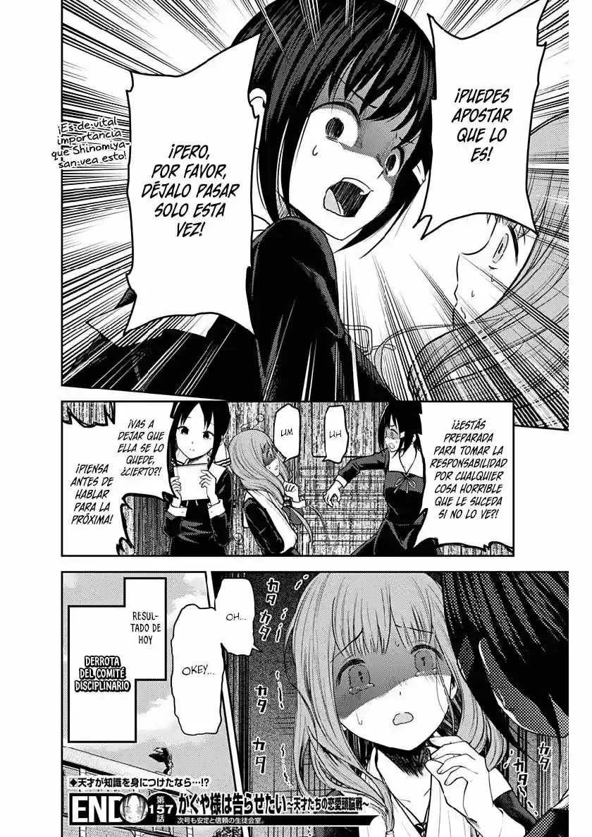 Kaguya-sama Wa Kokurasetai: Tensai-tachi No Ren'ai Zunōsen - Capítulo 167 - Página 19 - LectorTMOo