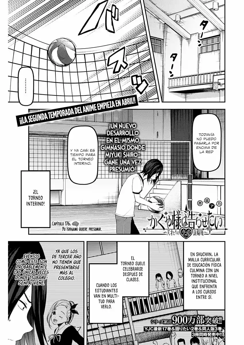 Kaguya-sama Wa Kokurasetai: Tensai-tachi No Ren'ai Zunōsen - Capítulo 176 - Página 2 - LectorTMOo