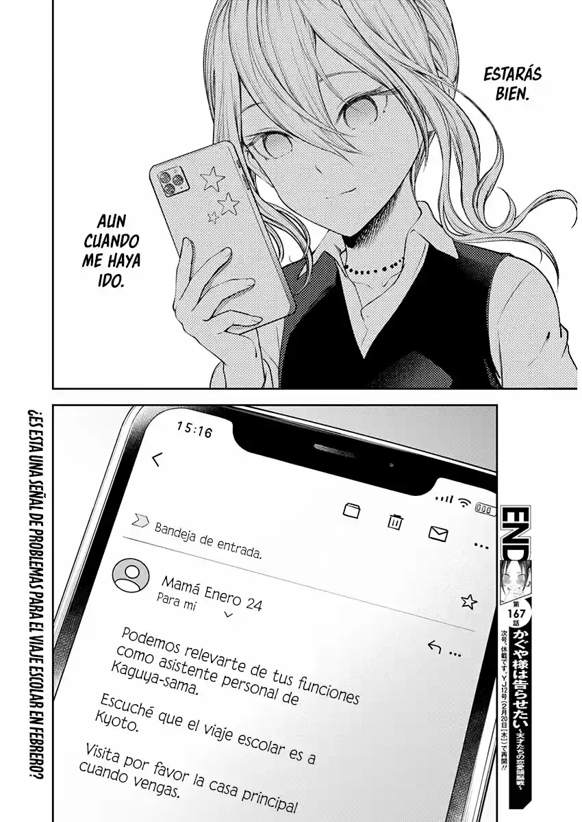 Kaguya-sama Wa Kokurasetai: Tensai-tachi No Ren'ai Zunōsen - Capítulo 177 - Página 19 - LectorTMOo