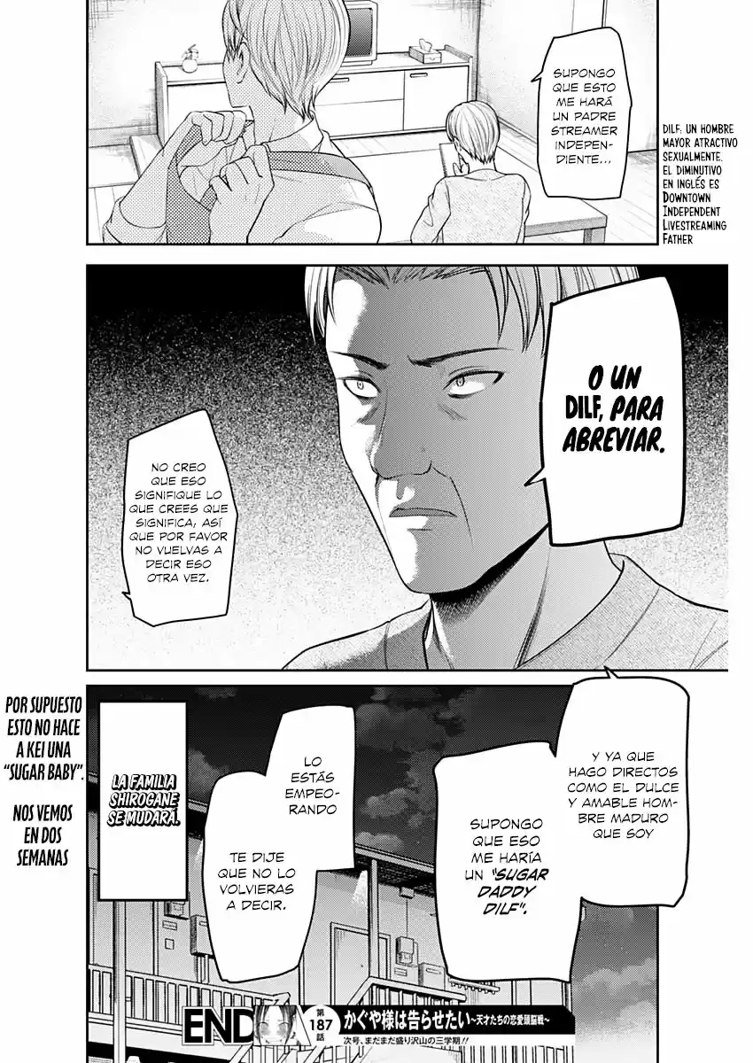 Kaguya-sama Wa Kokurasetai: Tensai-tachi No Ren'ai Zunōsen - Capítulo 197 - Página 19 - LectorTMOo