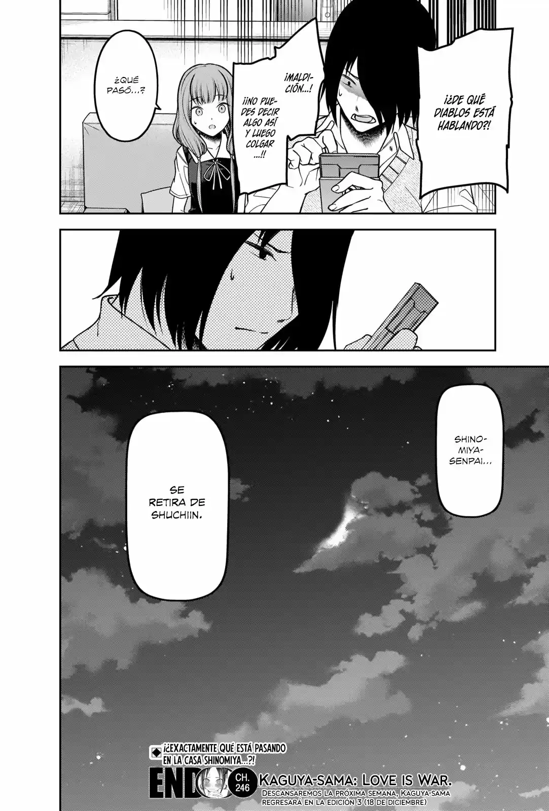 Kaguya-sama Wa Kokurasetai: Tensai-tachi No Ren'ai Zunōsen - Capítulo 246 - Página 19 - LectorTMOo