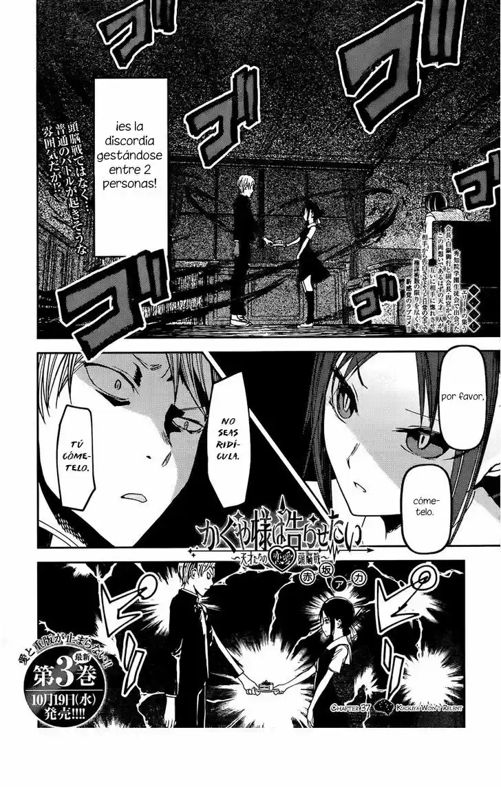 Kaguya-sama Wa Kokurasetai: Tensai-tachi No Ren'ai Zunōsen - Capítulo 37 - Página 2 - LectorTMOo