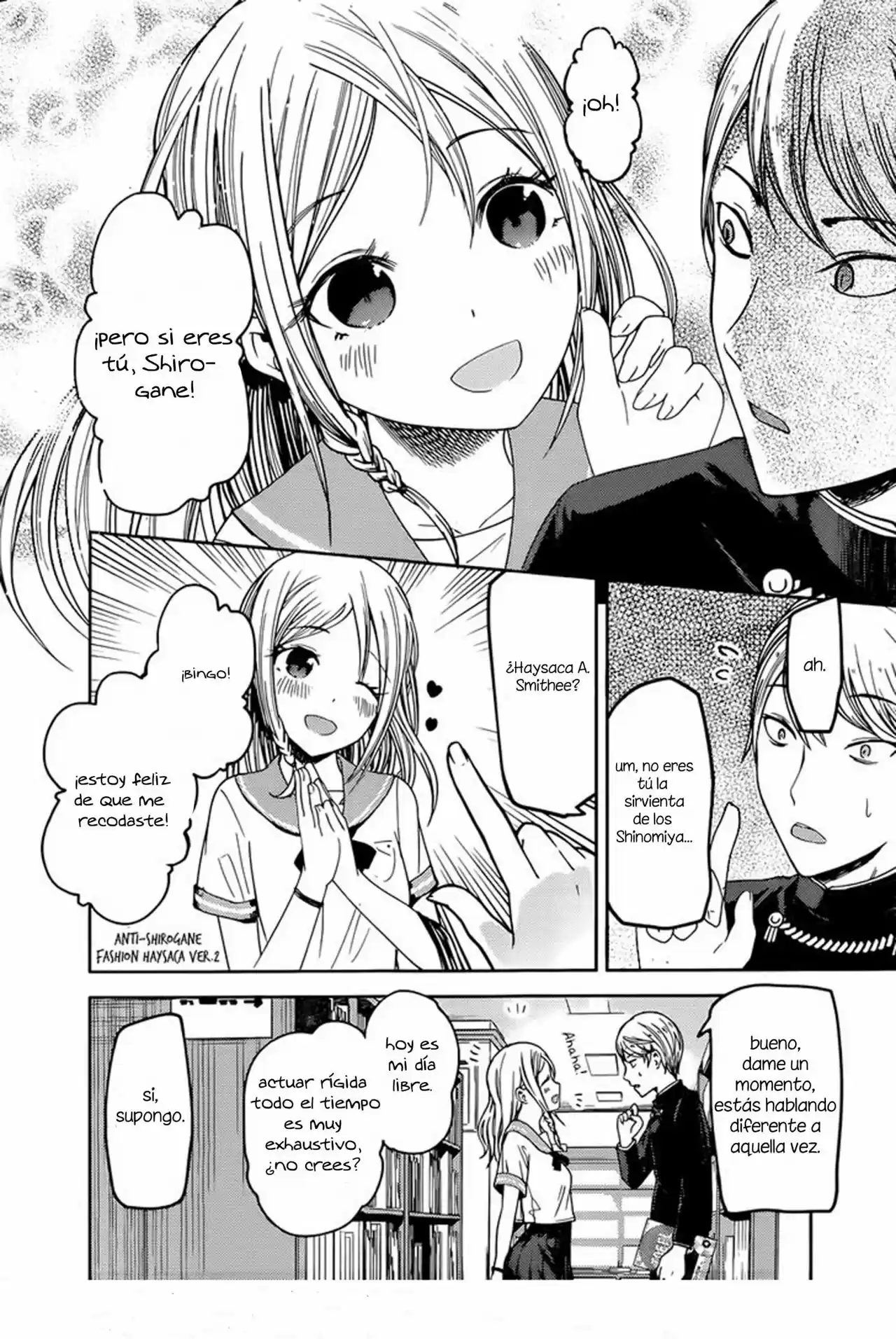 Kaguya-sama Wa Kokurasetai: Tensai-tachi No Ren'ai Zunōsen - Capítulo 58 - Página 4 - LectorTMOo