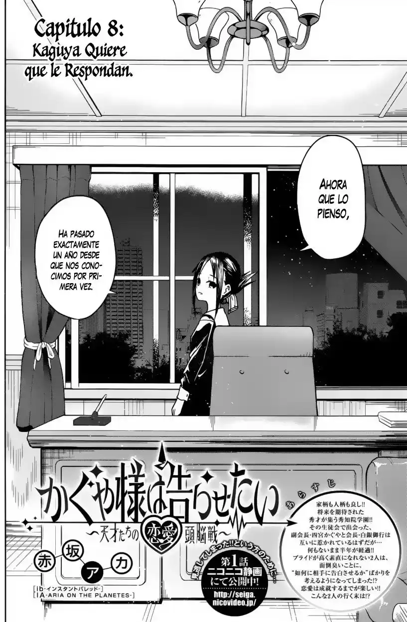 Kaguya-sama Wa Kokurasetai: Tensai-tachi No Ren'ai Zunōsen - Capítulo 8 - Página 3 - LectorTMOo
