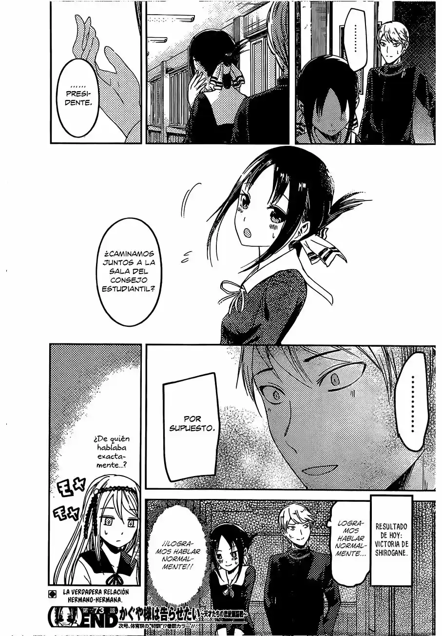 Kaguya-sama Wa Kokurasetai: Tensai-tachi No Ren'ai Zunōsen - Capítulo 83 - Página 19 - LectorTMOo