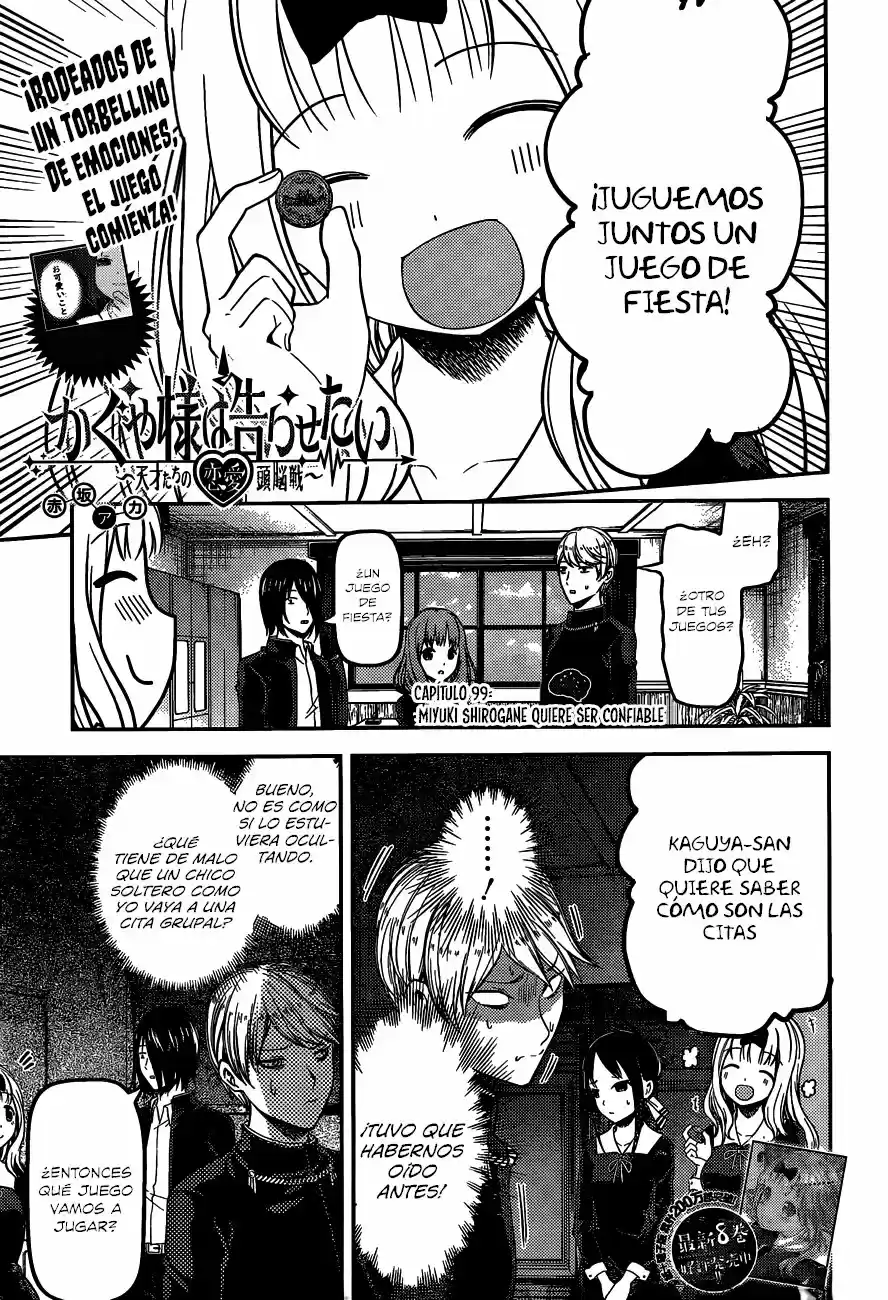 Kaguya-sama Wa Kokurasetai: Tensai-tachi No Ren'ai Zunōsen - Capítulo 99 - Página 4 - LectorTMOo