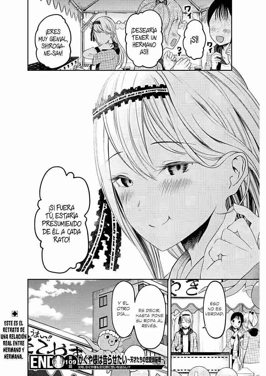 Kaguya-sama Wa Kokurasetai: Tensai-tachi No Renai Zunousen - Capítulo 119 - Página 19 - LectorTMOo