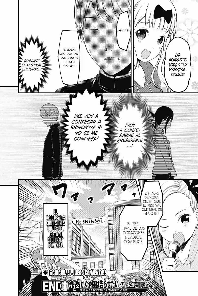 Kaguya-sama Wa Kokurasetai: Tensai-tachi No Renai Zunousen - Capítulo 122 - Página 19 - LectorTMOo