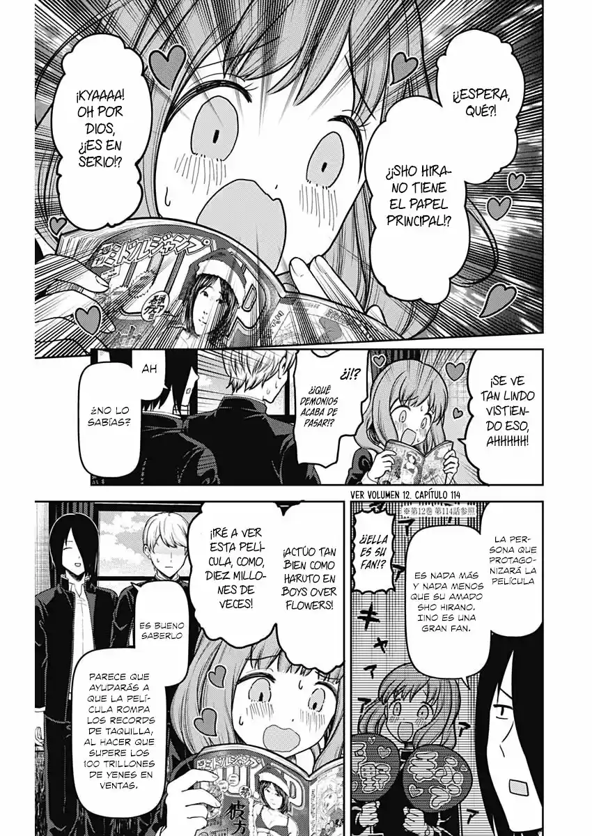 Kaguya-sama Wa Kokurasetai: Tensai-tachi No Renai Zunousen - Capítulo 140 - Página 5 - LectorTMOo