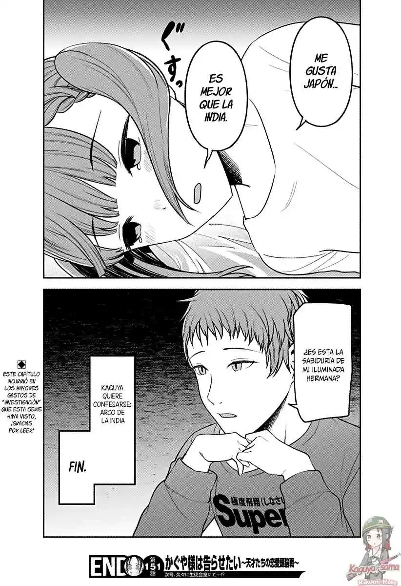 Kaguya-sama Wa Kokurasetai: Tensai-tachi No Renai Zunousen - Capítulo 161 - Página 19 - LectorTMOo
