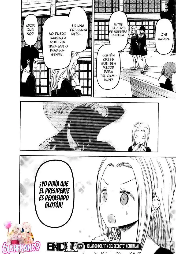 Kaguya-sama Wa Kokurasetai: Tensai-tachi No Renai Zunousen - Capítulo 189 - Página 19 - LectorTMOo