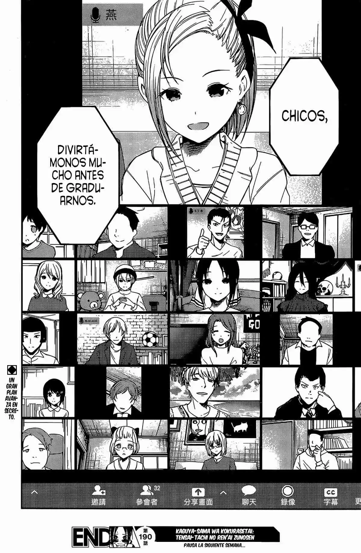 Kaguya-sama Wa Kokurasetai: Tensai-tachi No Renai Zunousen - Capítulo 200 - Página 20 - LectorTMOo