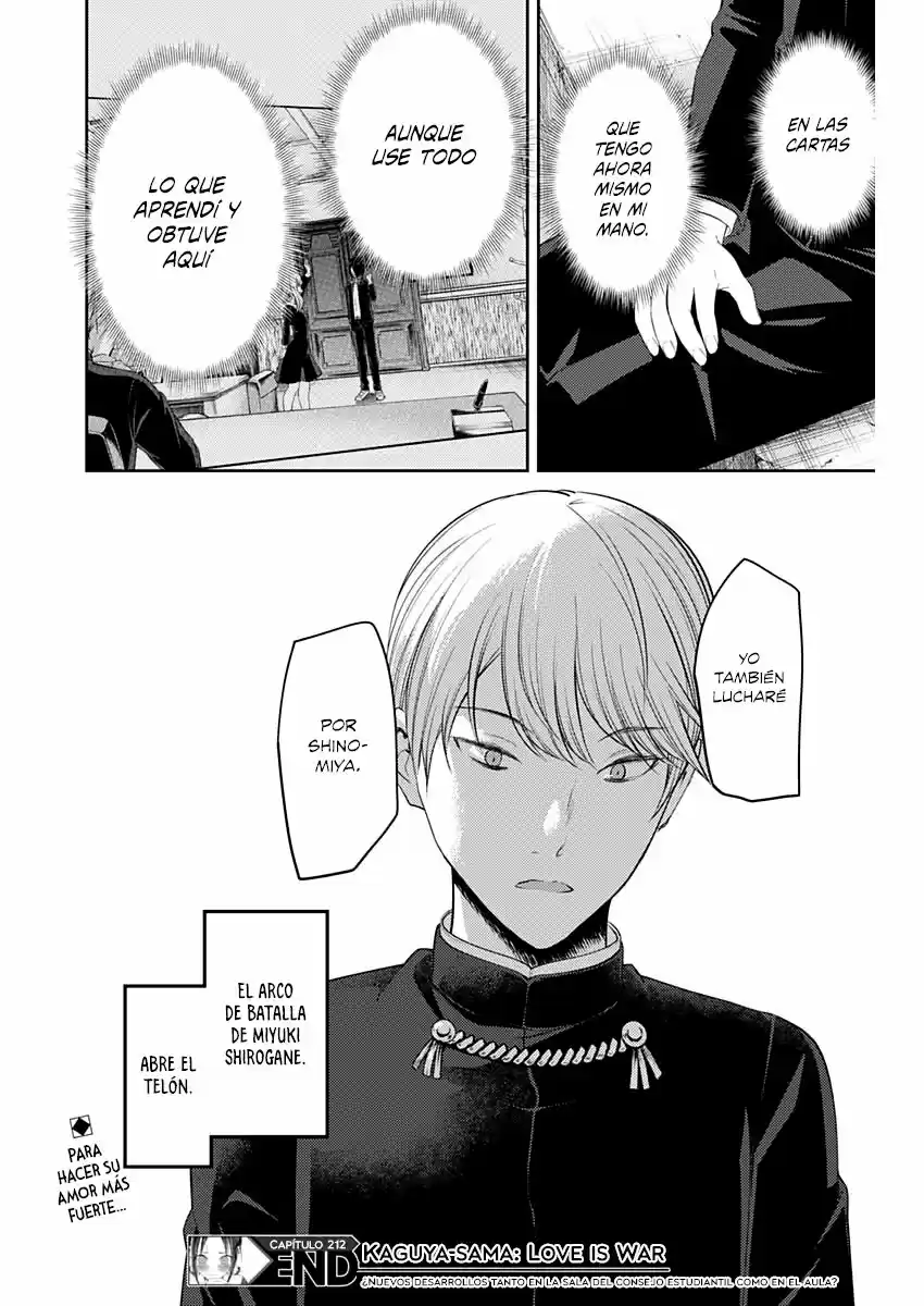 Kaguya-sama Wa Kokurasetai: Tensai-tachi No Renai Zunousen - Capítulo 212 - Página 19 - LectorTMOo