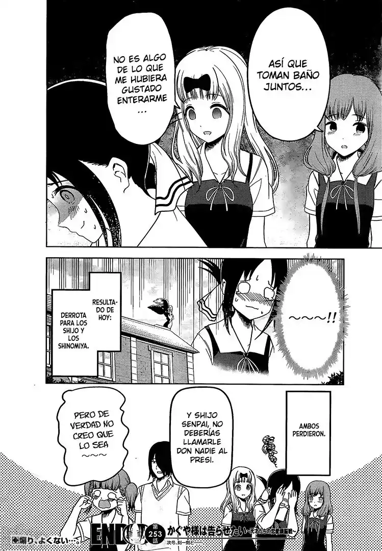 Kaguya-sama Wa Kokurasetai: Tensai-tachi No Renai Zunousen - Capítulo 263 - Página 19 - LectorTMOo