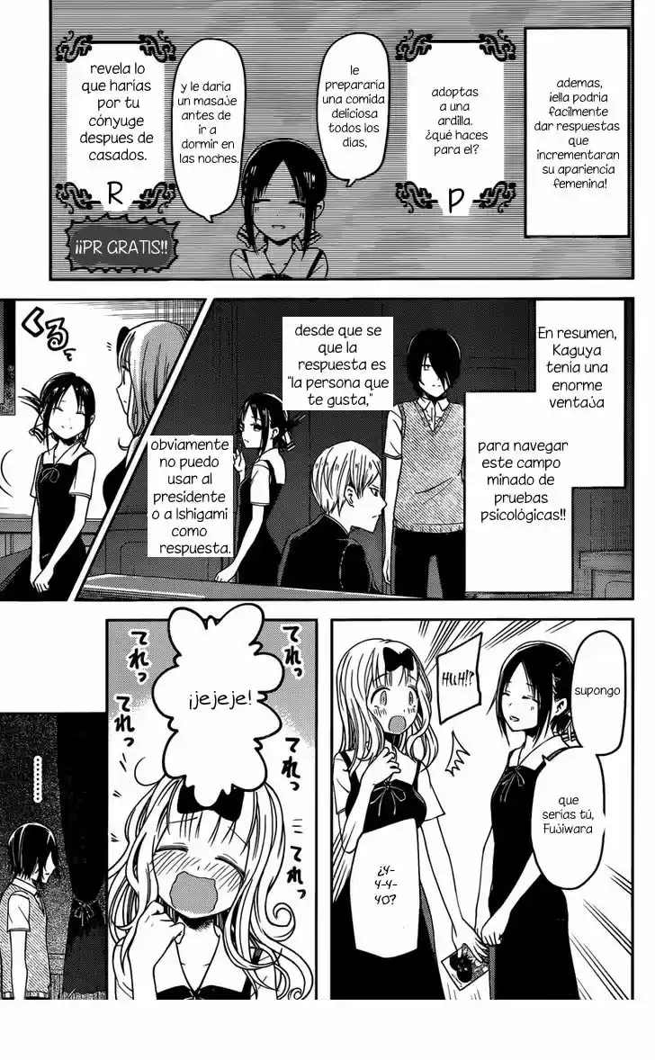 Kaguya-sama Wa Kokurasetai: Tensai-tachi No Renai Zunousen - Capítulo 28 - Página 7 - LectorTMOo