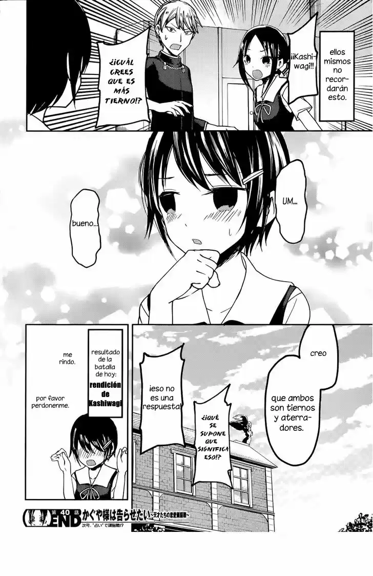Kaguya-sama Wa Kokurasetai: Tensai-tachi No Renai Zunousen - Capítulo 50 - Página 16 - LectorTMOo