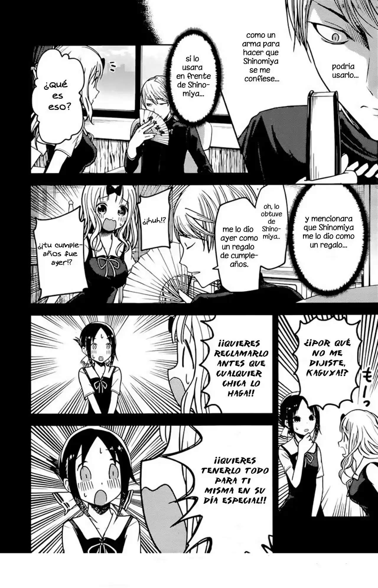 Kaguya-sama Wa Kokurasetai: Tensai-tachi No Renai Zunousen - Capítulo 54 - Página 4 - LectorTMOo