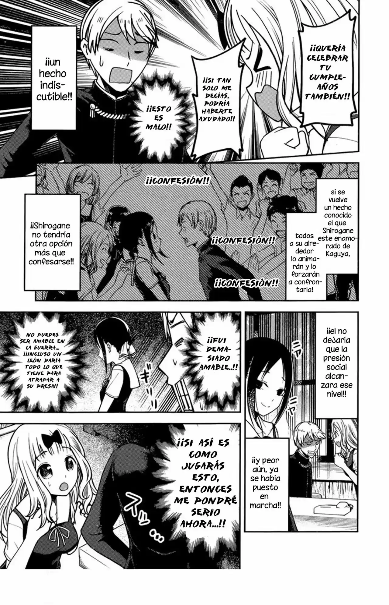 Kaguya-sama Wa Kokurasetai: Tensai-tachi No Renai Zunousen - Capítulo 54 - Página 11 - LectorTMOo