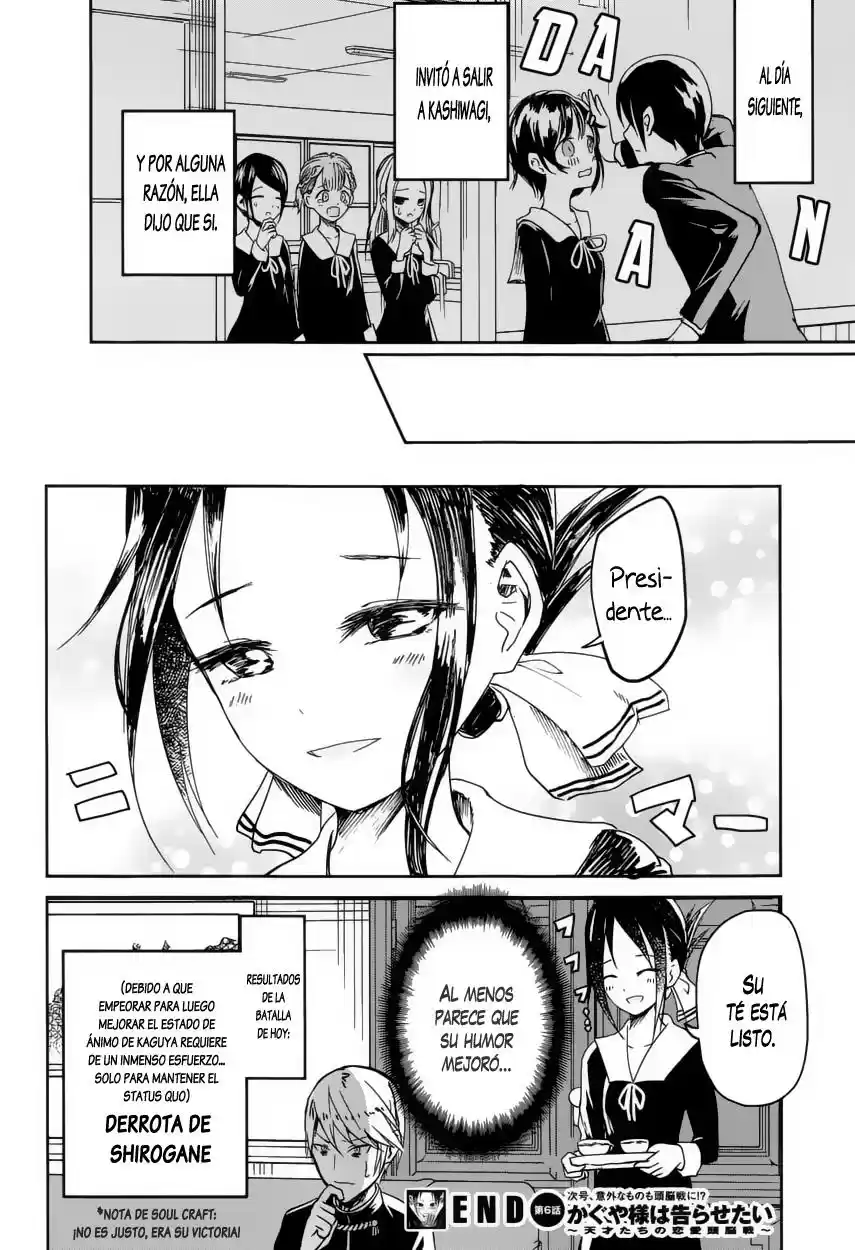 Kaguya-sama Wa Kokurasetai: Tensai-tachi No Renai Zunousen - Capítulo 6 - Página 17 - LectorTMOo