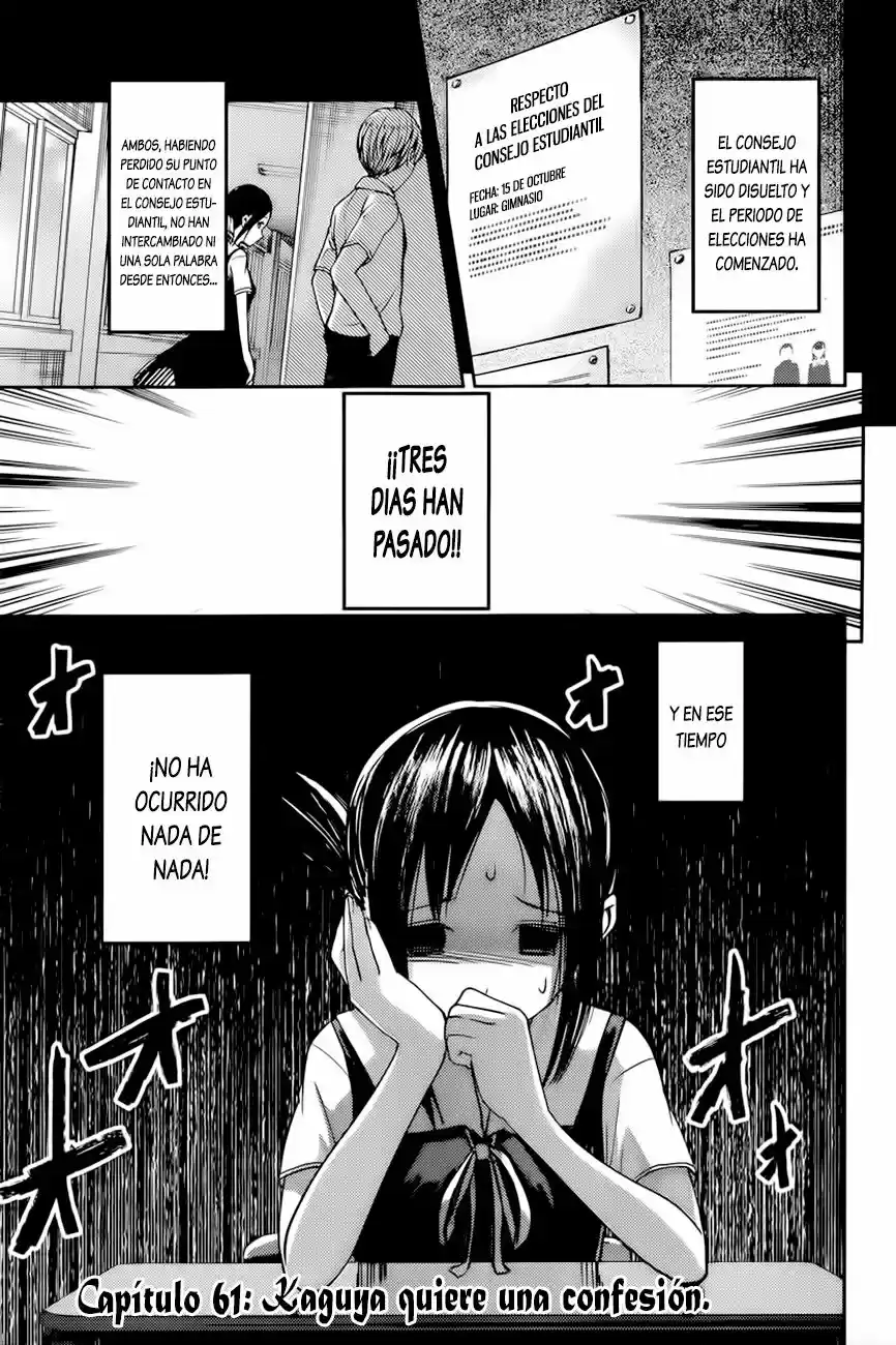 Kaguya-sama Wa Kokurasetai: Tensai-tachi No Renai Zunousen - Capítulo 61 - Página 4 - LectorTMOo