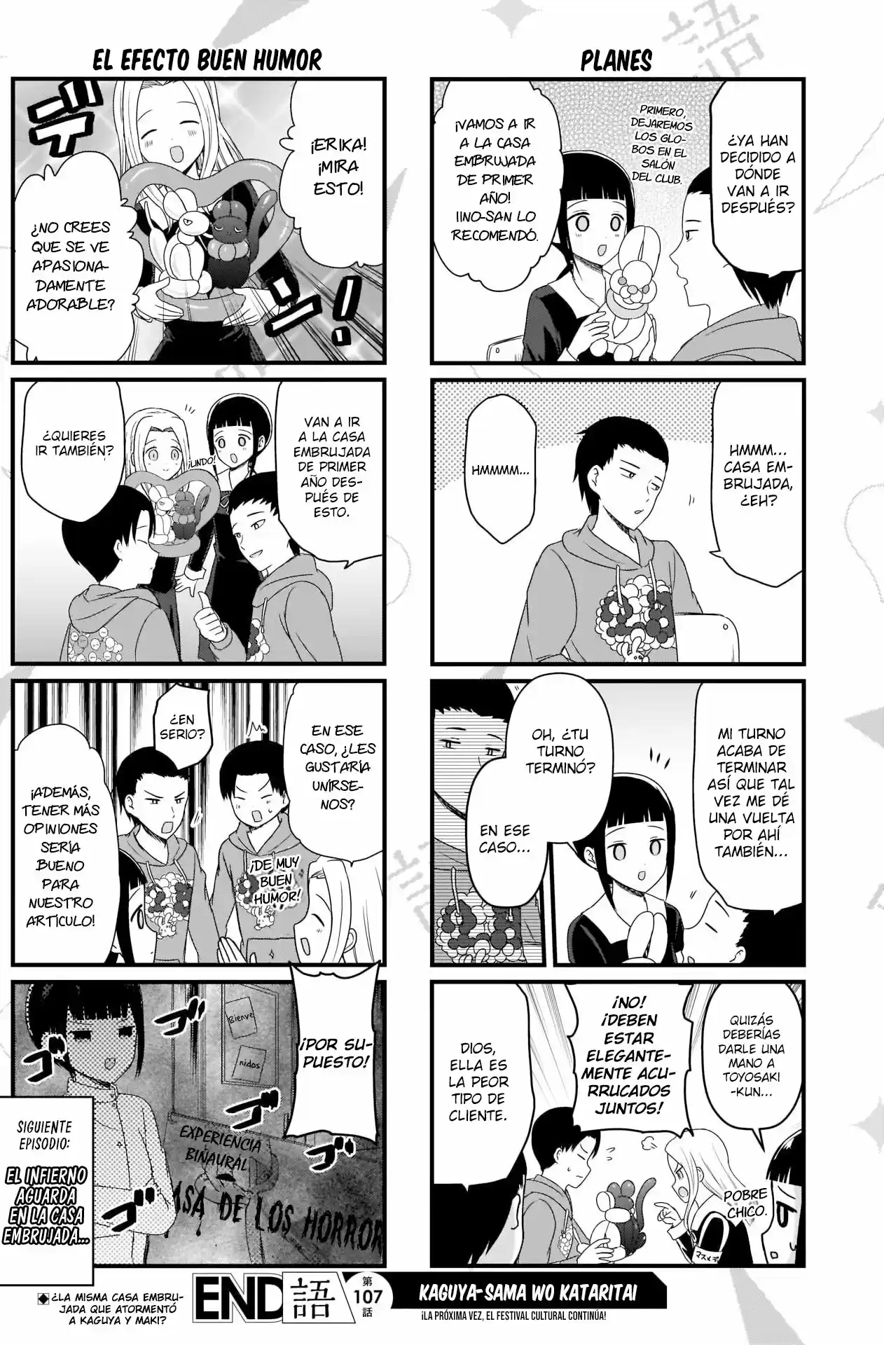 Kaguya-sama Wo Kataritai - Capítulo 107 - Página 4 - LectorTMOo